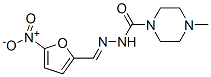CAS#: 14052-80-3, 4-Methyl-N'-(5-Nitrofurfurylidene)-1-Piperazinecarbohydrazide