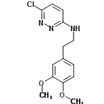 CAS#: 140628-39-3, 6-Chloro-N-[2-(3,4-Dimethoxyphenyl)Ethyl]Pyridazin-3-Amine