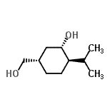 CAS 登录号：140860-31-7， (1S,2R,5S)-5-(羟基甲基)-2-异丙基环己醇
