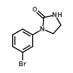 CAS 登录号：14088-96-1， 1-(3-溴苯基)-2-咪唑烷酮