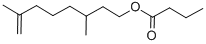 CAS#: 141-15-1, Rhodinyl Butyrate