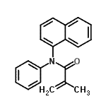 CAS#: 141029-31-4, 2-Methyl-N-(1-Naphthyl)-N-Phenylacrylamide