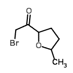 CAS#: 141072-68-6, 2-Bromo-1-(5-Methyltetrahydro-2-Furanyl)Ethanone