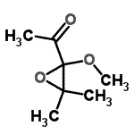 CAS 登录号：141080-99-1， 1-(2-甲氧基-3,3-二甲基-2-环氧乙烷基)乙酮