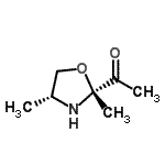 CAS 登录号：141089-17-0， 1-[(2R,4R)-2,4-二甲基-1,3-恶唑烷-2-基]乙酮