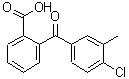 CAS 登录号：141123-11-7， 2-(4-氯-3-甲基苯甲酰)苯甲酸