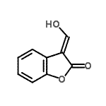 CAS 登录号：141250-32-0， (3E)-3-(羟基亚甲基)-1-苯并呋喃-2(3H)-酮