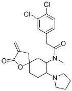 CAS 登录号：141269-53-6， 2-(3,4-二氯苯基)-N-甲基-N-(3-亚甲基-2-氧代-8-吡咯烷-1-基-1-氧杂螺[4.5]癸烷-7-基)乙酰胺
