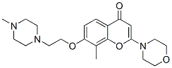 CAS#: 141308-25-0, 8-Methyl-7-[2-(4-Methylpiperazin-1-Yl)Ethoxy]-2-Morpholin-4-Ylchromen-4-One