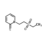 CAS 登录号：141368-56-1， 1-[2-(乙基磺酰基)乙基]-2(1H)-吡啶硫酮