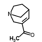 CAS#: 141453-98-7, 1-(1-Azabicyclo[3.2.1]Oct-3-En-3-Yl)Ethanone