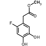 CAS#: 141523-25-3, Methyl (2-Fluoro-4,5-Dihydroxyphenyl)Acetate