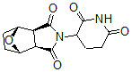CAS#: 14166-29-1, 2-(7-Oxabicyclo(2.2.1)heptane-2-exo,3-exo-dicarboximido)glutarimide