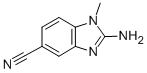 CAS 登录号：141691-41-0， 2-氨基-1-甲基苯并咪唑-5-甲腈