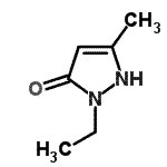 CAS#: 141762-99-4, 2-Ethyl-5-Methyl-1,2-Dihydro-3H-Pyrazol-3-One