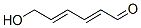 CAS 登录号：141812-70-6， (2E,4E)-6-羟基己-2,4-二烯醛