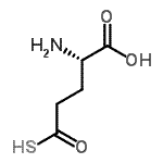 CAS#: 141817-15-4, (2S)-2-Amino-5-Oxo-5-Sulfanylpentanoic Acid