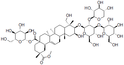CAS 登录号：141890-69-9， 商陆种苷N