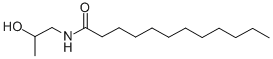 CAS 登录号：142-54-1， N-(2-羟基丙基)-十二碳酰胺