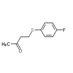 CAS 登录号：142038-16-2， 4-[(4-氟苯基)硫基]-2-丁酮