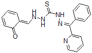 CAS 登录号：142047-99-2， 3-[[(E)-(6-氧代-1-环己-2,4-二烯亚基)甲基]氨基]-1-[(苯基-吡啶-2-基亚甲基)氨基]硫脲