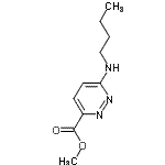 CAS#: 142054-67-9, Methyl 6-(Butylamino)-3-Pyridazinecarboxylate