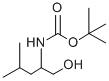 CAS 登录号：142121-48-0， N-[1-(羟基甲基)-3-甲基丁基]-氨基甲酸叔丁酯