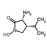 CAS 登录号：142229-11-6， (3R,4R)-3-氨基-1-羟基-4-异丙基-2-吡咯烷酮