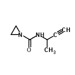 CAS 登录号：142238-09-3， N-(3-丁炔-2-基)-1-氮丙啶甲酰胺