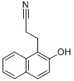 CAS 登录号：14233-73-9， 2-羟基-1-萘丙腈