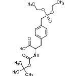 CAS 登录号：142348-55-8， 4-[(二乙氧基磷酰)甲基]-N-{[(2-甲基-2-丙基)氧基]羰基}-L-苯丙氨酸