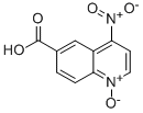 CAS 登录号：1425-67-8， 6-羧基-4-硝基喹啉1-氧化物