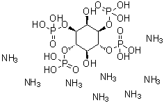 CAS 登录号：142507-74-2， (1R,2R,3R,4S,5S,6S)-3,6-二羟基-1,2,4,5-环己烷四基四[二氢(磷酸酯)]八氨合物