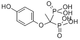 CAS#: 142523-38-4, [1-(4-Hydroxyphenoxy)-1-Phosphonoethyl]Phosphonic Acid