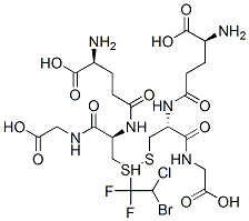 CAS#: 142628-07-7, (4S)-4-Amino-5-[[(2R)-3-(2-Bromo-2-Chloro-1,1-Difluoroethyl)Sulfanyl-1-(Carboxymethylamino)-1-Oxopropan-2-Yl]Amino]-5-Oxopentanoic Acid