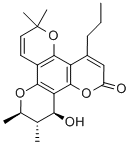 CAS#: 142632-32-4, (10R,11S,12S)-11,12-Dihydro-12-Hydroxy-6,6,10,11-Tetramethyl-4-Propyl-2H,6H,10H-Benzo(1,2-b:3,4-b':5,6-b'')Tripyran-2-One