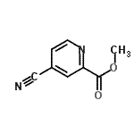 CAS#: 142729-98-4, Methyl 4-Cyano-2-Pyridinecarboxylate