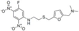 CAS#: 142744-14-7, N-[2-[[5-(Dimethylaminomethyl)Furan-2-Yl]Methylsulfanyl]Ethyl]-5-Fluoro-2,4-Dinitroaniline