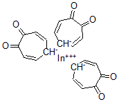 CAS#: 14283-79-5, tris(2-hydroxy-2,4,6-cycloheptatrien-1-onato)-Indium