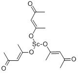 CAS 登录号：14284-94-7， (OC-6-11)-三(2,4-戊烷二酮)-钪