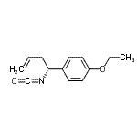 CAS 登录号：142935-67-9， 1-乙氧基-4-[(1R)-1-异氰酸-3-丁烯-1-基]苯