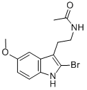CAS 登录号：142959-59-9， N-[2-(2-溴-5-甲氧基-1H-吲哚-3-基)乙基]-乙酰胺
