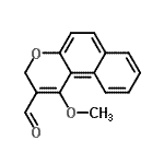 CAS#: 143034-65-5, 1-Methoxy-3H-Benzo[f]Chromene-2-Carbaldehyde