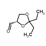 CAS#: 143157-28-2, (4S)-2,2-Diethyl-1,3-Dioxolane-4-Carbaldehyde