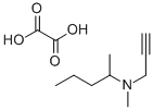 CAS#: 143347-30-2, N-Methyl-N-Prop-2-Ynylpentan-2-Amine ethanedioate