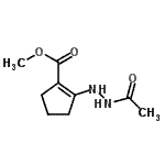 CAS 登录号：143391-61-1， 甲基2-(2-乙酰基肼基)-1-环戊烯-1-羧酸酯