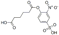 CAS 登录号：143392-33-0， 3-硝基-4-[6-(2-硝基-4-磺基苯氧基)-6-氧代己酰基]氧基苯磺酸