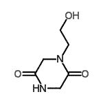 CAS#: 143411-79-4, 1-(2-Hydroxyethyl)-2,5-Piperazinedione