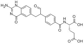 CAS 登录号：143436-91-3， (2S)-2-[[4-[1-(2-氨基-4-氧代-1H-喹唑啉-6-基)-3-氧代丙烷-2-基]苯甲酰基]氨基]戊烷二酸