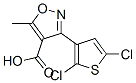 CAS 登录号:14346-01-1, 3-(2,5-二氯-3-噻吩基)-5-甲基异恶唑-4-羧酸